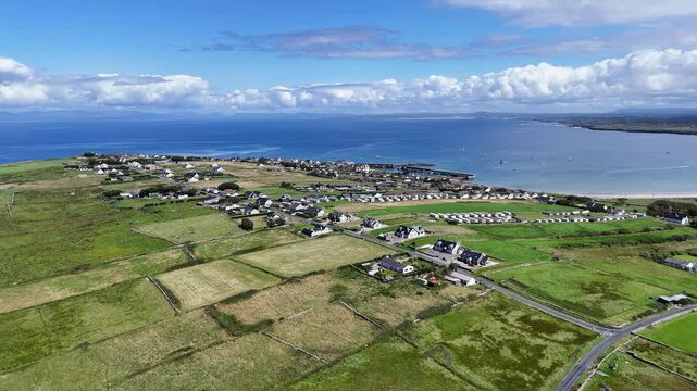 survol de Mullaghmore en Irlande