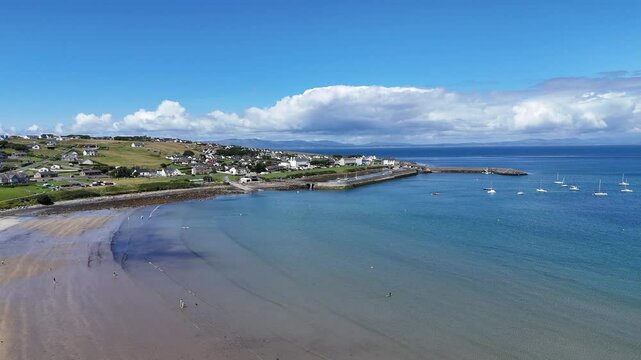 survol de Mullaghmore en Irlande