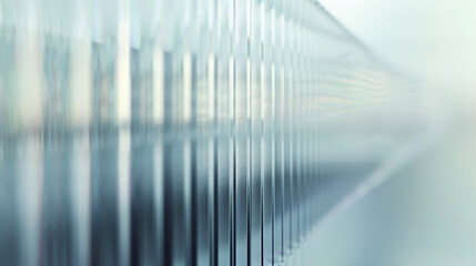 An abstract background rendered with a reeded glass effect.