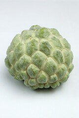 srikaya fruit isolated on white