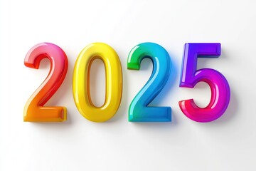 2025 happy winter new year and christmis tree lovely background decoration with colourful gifts