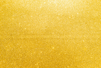 Abstract gold glitter texture background, festive season background, blank gold glitter pattern...