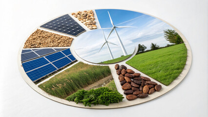 Sustainable energy sources, including wind and solar, promote eco friendly practices