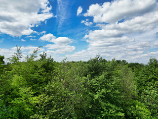 Obraz premium British Countryside Landscape Near Bath City of England UK