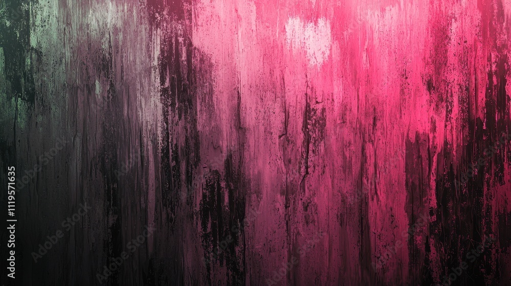 Poster sleek and moody textured design with black noise and color gradation for modern backdrops
