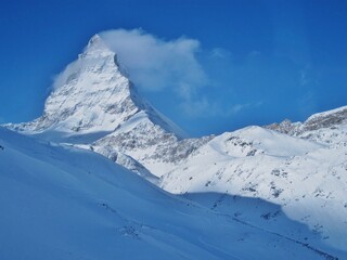 Beautiful Matterhorn on a bluebird day