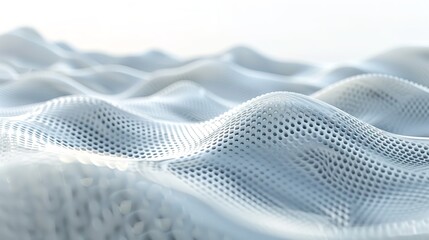 Abstract 3-dimensional digital wave pattern background