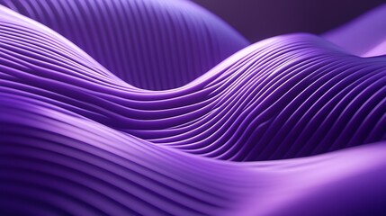 Purple swirling lines overlapping to create a sense of movement on a monochromatic backdrop. 