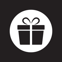 gift box vector silhouette