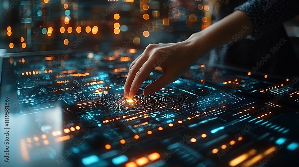Poster ai driven futuristic marketing tools optimizing audience engagement metrics and content personalizat