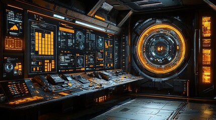 Futuristic Digital Storefront Dashboard Showcasing Startup s E Commerce Success Metrics