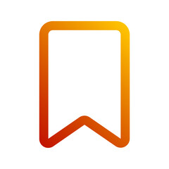 bookmark gradient icon