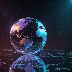 Fototapeta premium earth globe