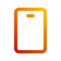smartphone gradient icon