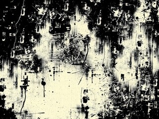 Obraz premium Set of gritty and distressed vector textures in a grunge style for design projects, rough, retro, pattern