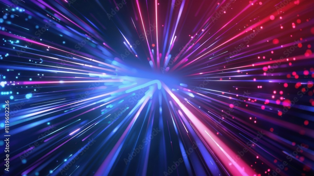 Poster data connection speed lines technology abstract background