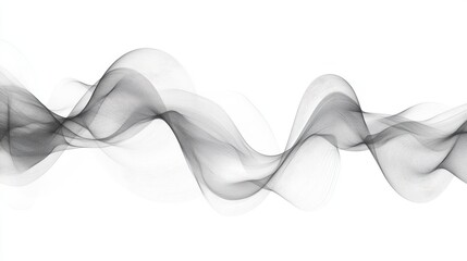 Abstract wind lines flowing across the image, representing invisible movement and speed focus on, airy flow, ethereal, Multilayer, minimalist background