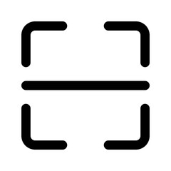 scanner line icon