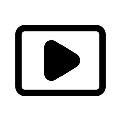 video line icon