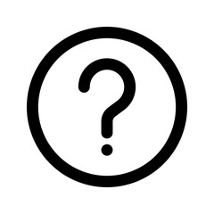 question line icon