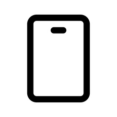 smartphone line icon