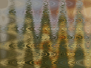 abstract colorful background. sophisticated impressionistic decorative greeting card. Christmas Navidad holiday greeting. Christmas tree columns with ornament and snow with wave flow motion. 