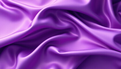 Fototapeta premium Smooth elegant silky fabric cloth purple abstract background wallpaper HD