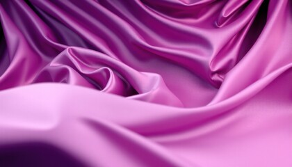 Obraz premium Pink silky fabric cloth texture background hd