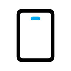 smartphone line color icon