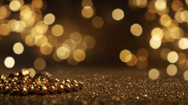 gold backgraund for merry chrismas