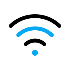 wifi line color icon