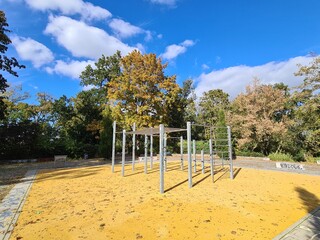 ein Calisthenicspark in Berlin Treptow/Köpenick - für Körpereigengewichtstraining und mehr