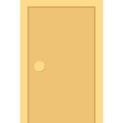 Door  vector icon with  an isolated background 