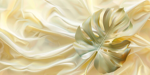 _Exotic_tropical_leaf_in_sharp_focus_with_a_gradient_