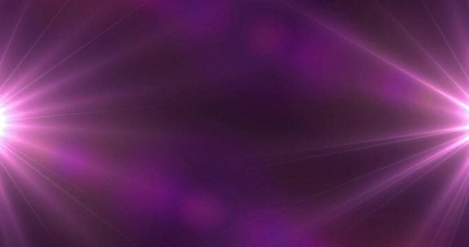 violet purple pink multicolor strobe spot lights on disco floor, fun and entertainment concept
