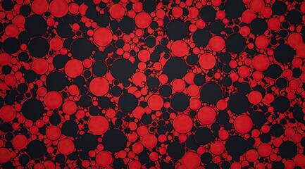 Collection of abstract red and black patterns with bold, dynamic designs, perfect for creative backgrounds and artistic projects