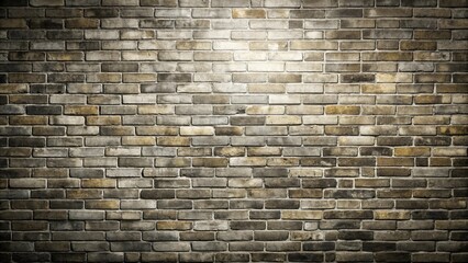 Obraz premium Textured Brick Wall Background A Rustic, Aged Brick Surface with Subtle Lighting