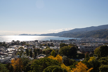view of the city of kotor country