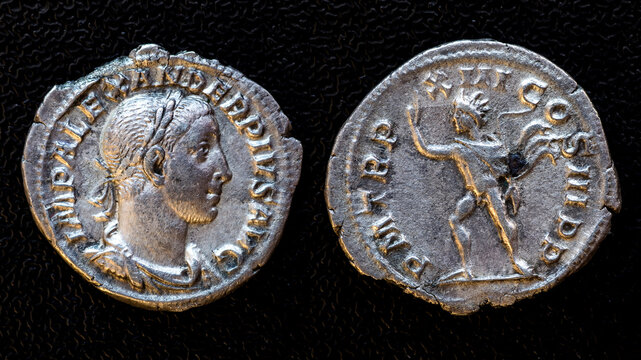 denarius of Emperor Marcus Antonius Gordian