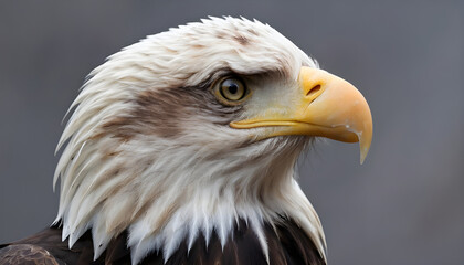 Obraz premium The Bald Eagle (Haliaeetus leucocephalus) portrait