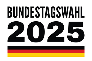 Bundestagswahl 2025 Deutschland (Federal elections in Germany 2025)