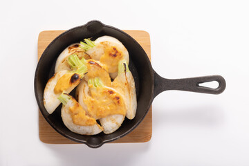 かぶの味噌マヨネーズ焼き