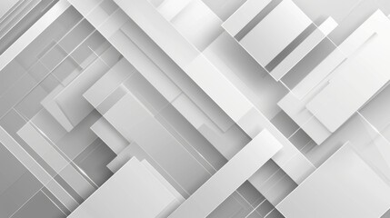 Grey white abstract background geometry shine and layer element vector for presentation design. Suit for business, corporate, institution, party, festive, seminar, and talks