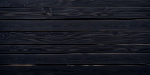 Dark wood texture. Scratched black planks of wood wall	
