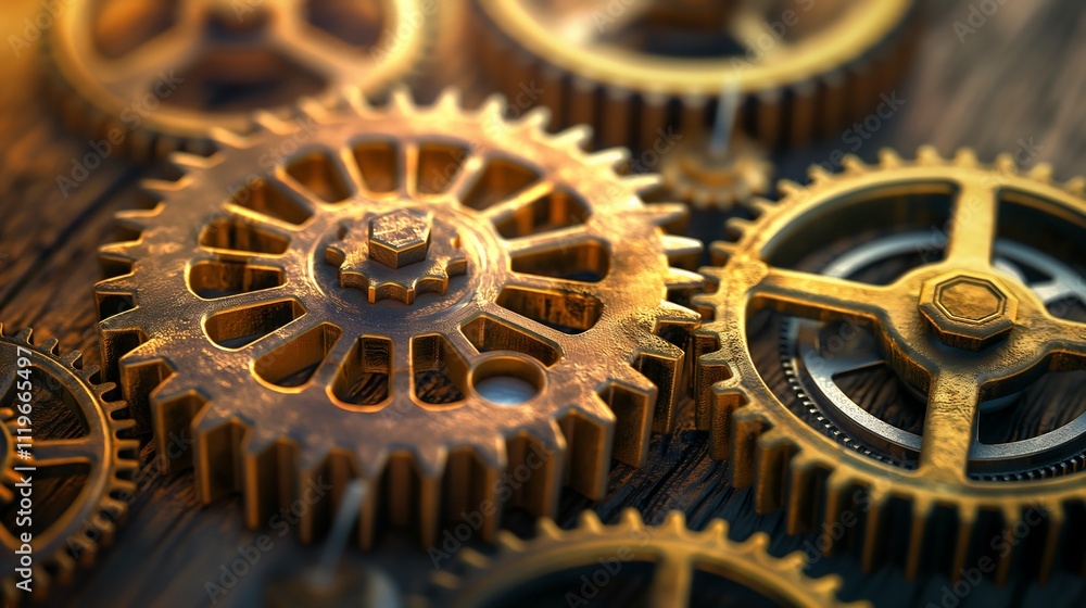 Poster technology background