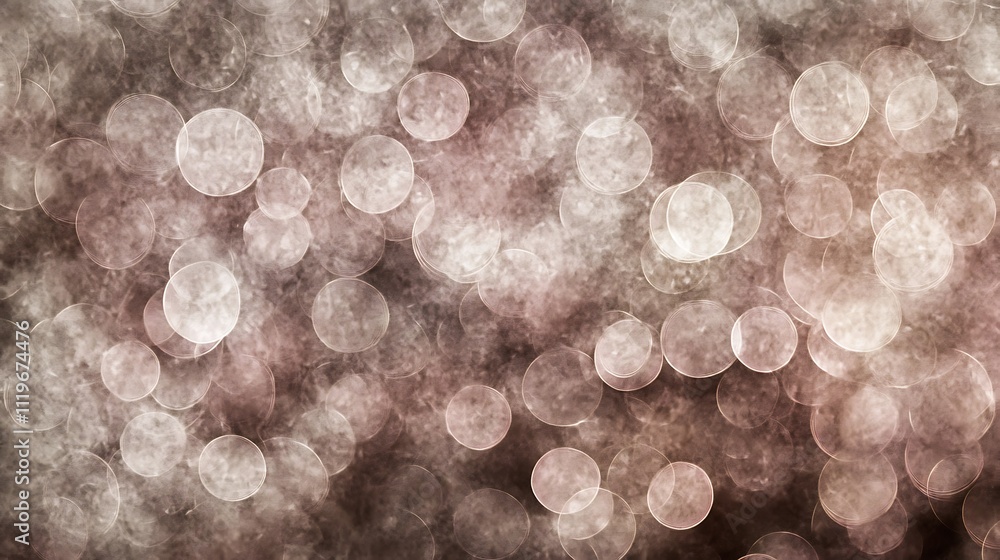 Poster colorful and bright bokeh background creating a festive and cheerful atmosphere