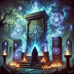 Ancient Rituals: The Mystical Altar of the Arcane