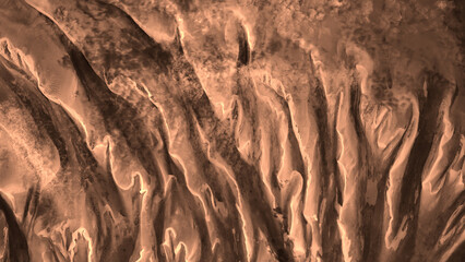 Mocha mousse color of the year 2025 abstract texture background concept design. Elements of this image furnished by NASA.