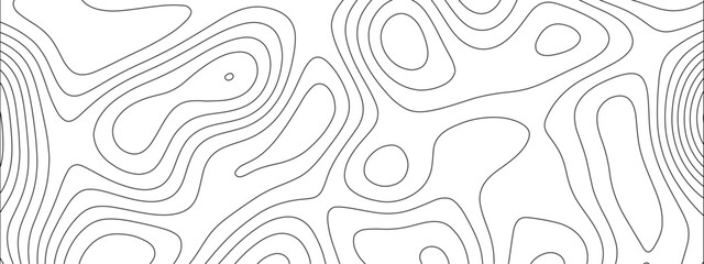 Fototapeta premium Abstract luxury white modern 3d papercut background. Topography line circle creative topography map circle and wave line. Topography and geography map grid backdrop. 