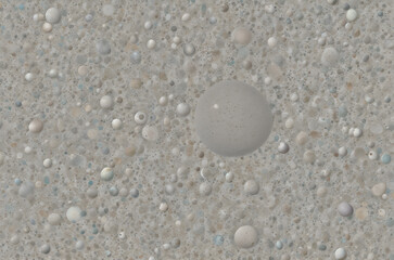 Subtle abstract texture with a rough, uneven pattern, suitable for modern minimalist, industrial, or natural design concepts. Generative AI